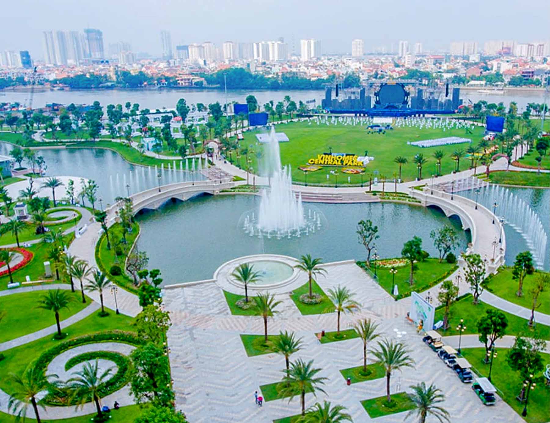 Công viên Vinhomes Central Park - lá phổi xanh của Sài Gòn