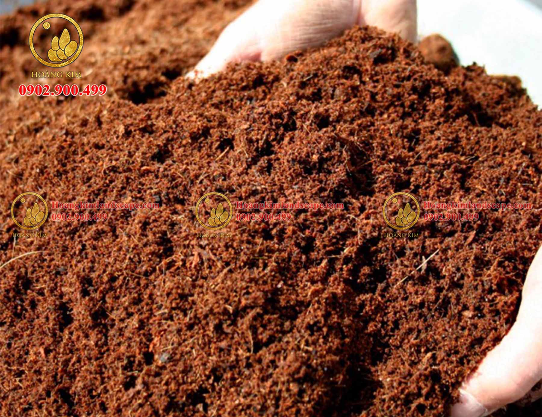 Đất và chất liệu cây trồng cây cảnh trong nhà vườn